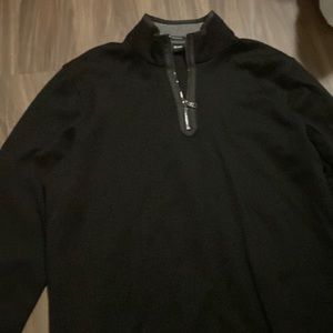 black medium boss half zip sweater it’s very cute and comfortable!!